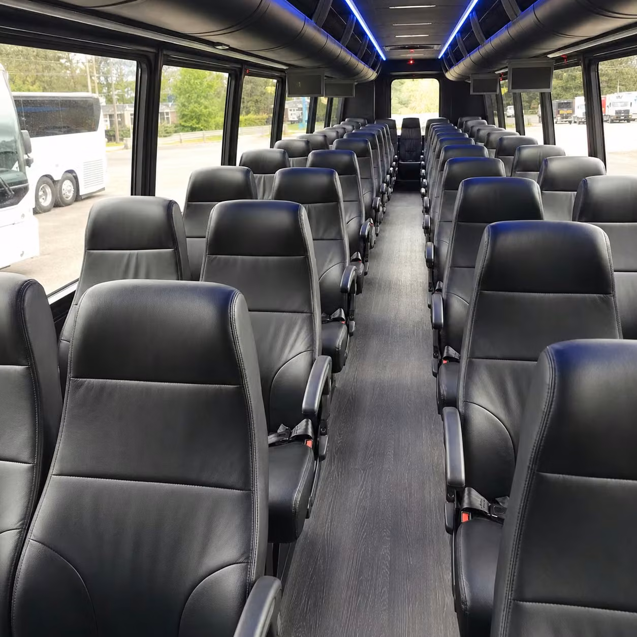 25 passenger minibus inside