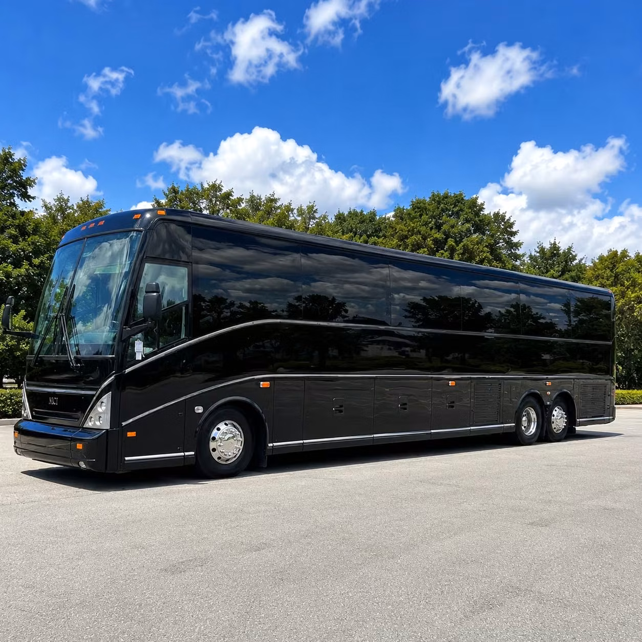 56 passenger charter bus