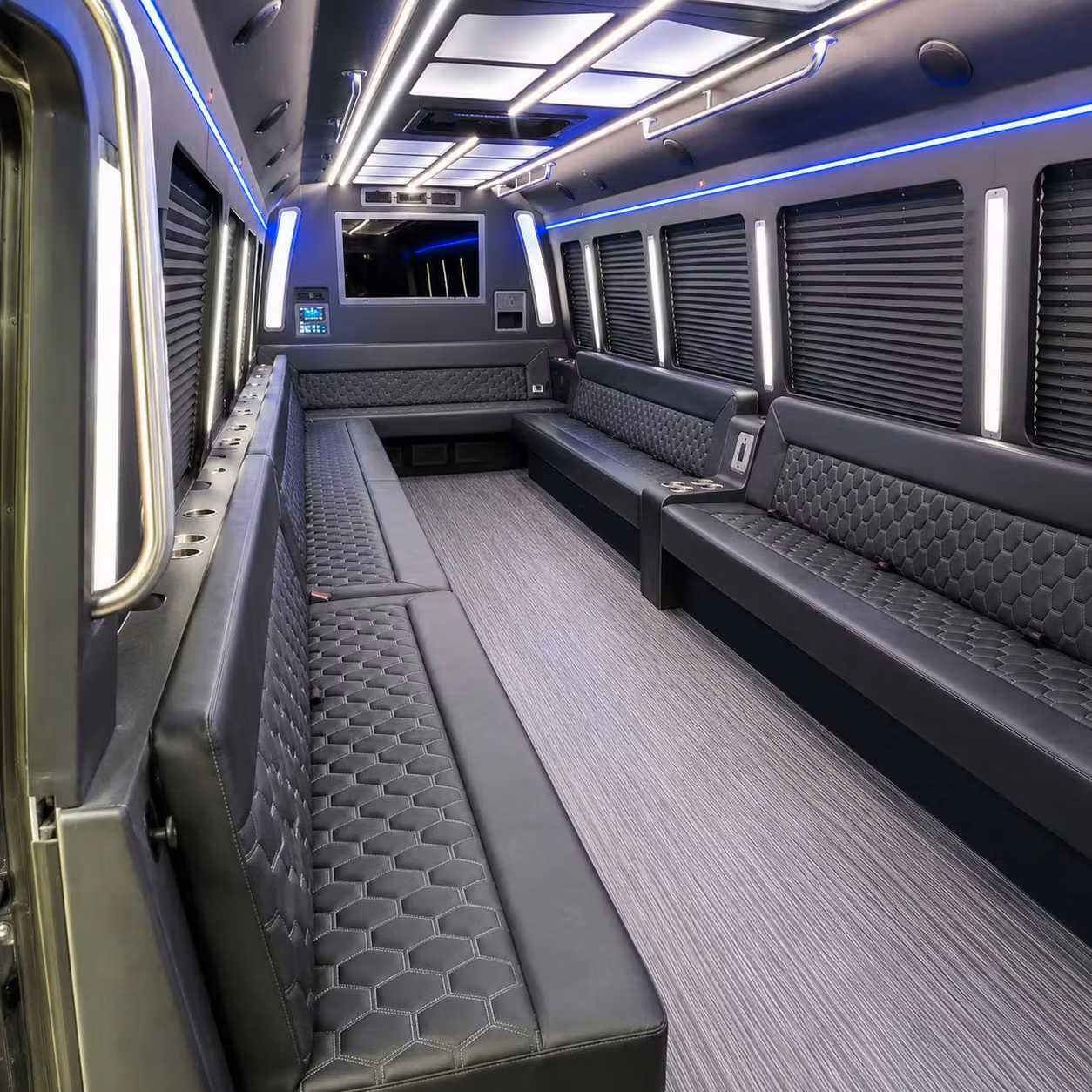 party bus interior